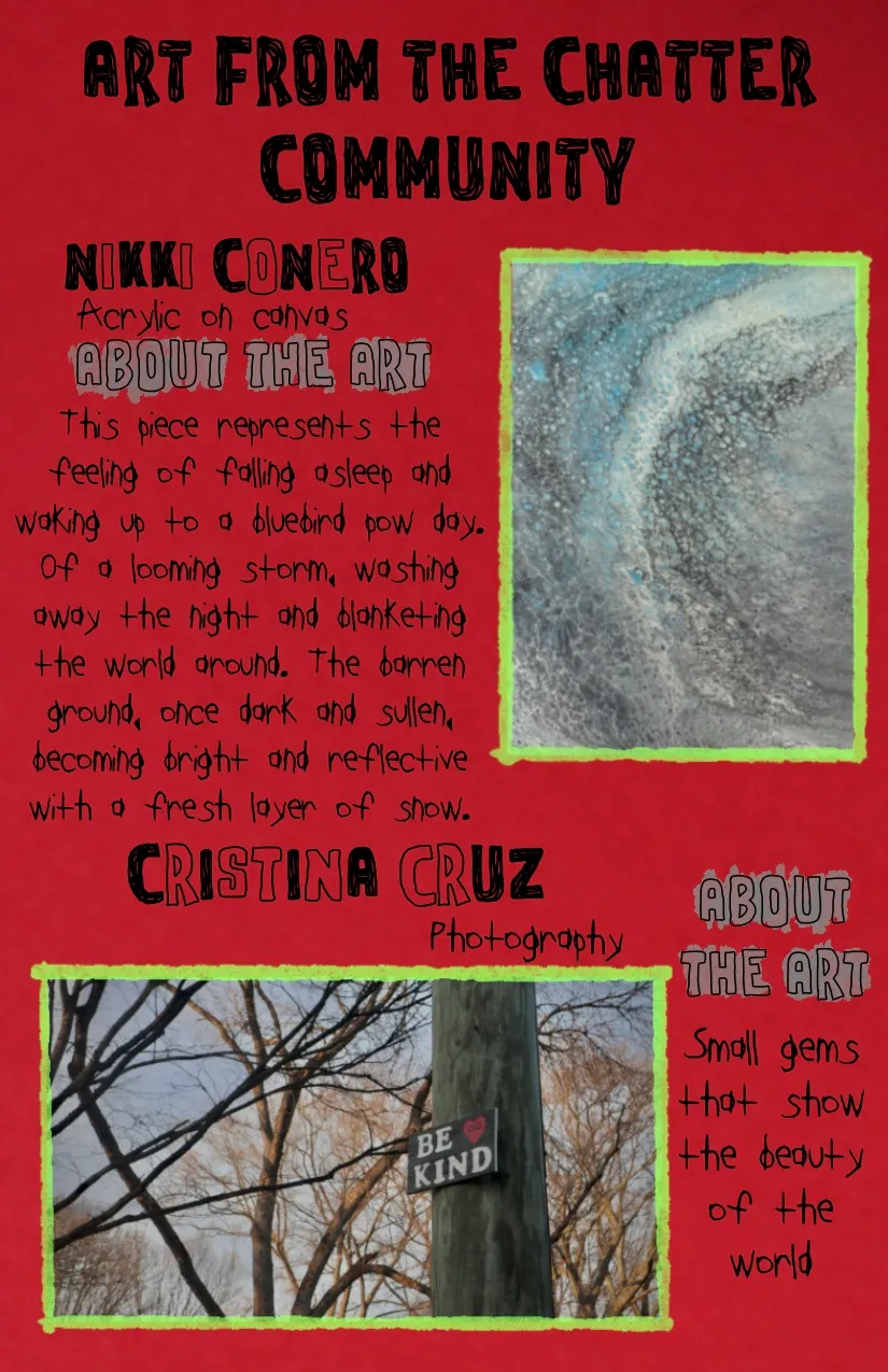 Page 6: Art from the community